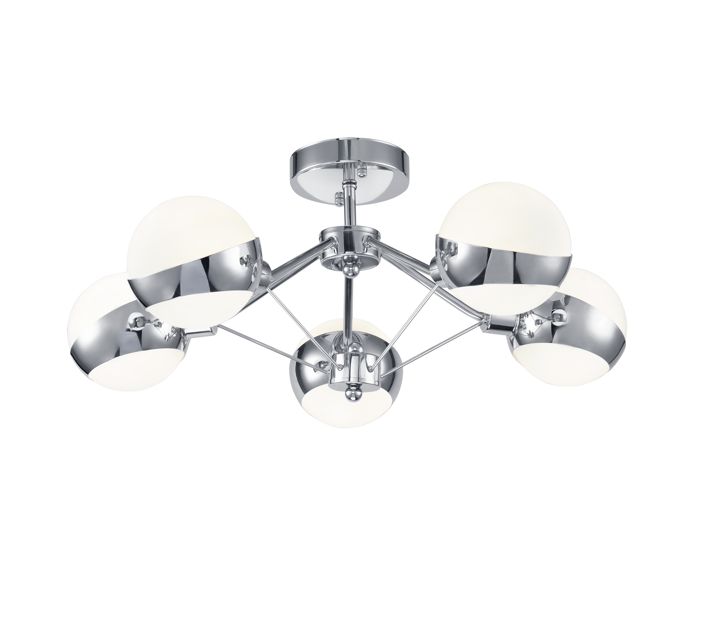 Дополнительная картинка Потолочный светильник Freya Silvia FR5009CL-05CH