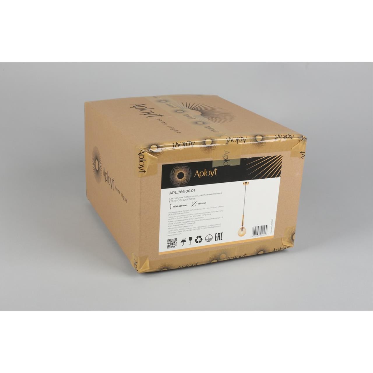 Картинка Подвесной светильник Aployt Shantal APL.766.06.01