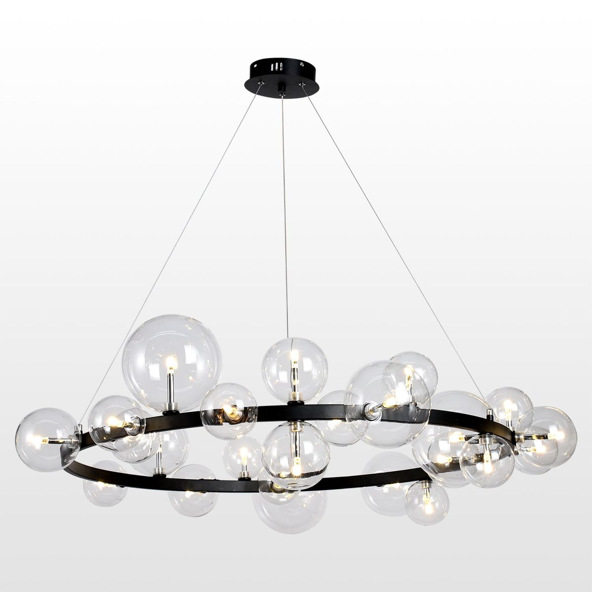 подвесная люстра lussole bubbles lsp-8396, доставка по Казахстану 