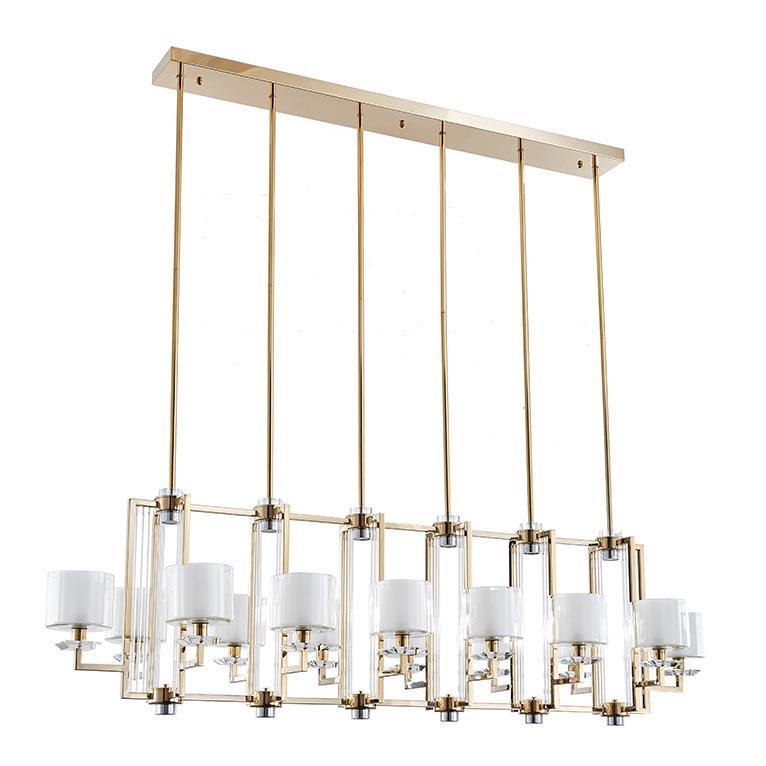 люстры подвесной светильник newport 4408+6/s gold м0064728, доставка по Казахстану 