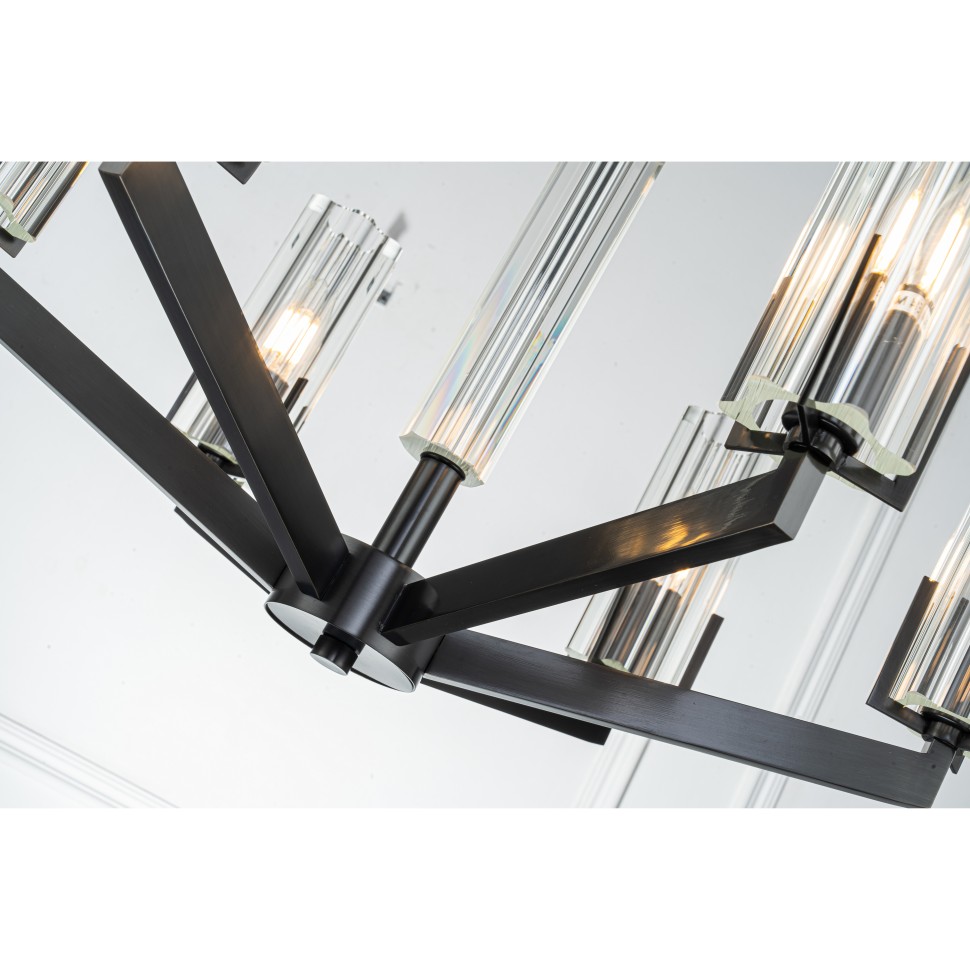 Картинка Подвесная люстра Belfast Malone 6035-6 BL CL