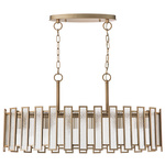 712162 (md20103-6l) люстра  agave 6х40w e27 шампань/прозрачный (в комплекте), доставка по Казахстану 