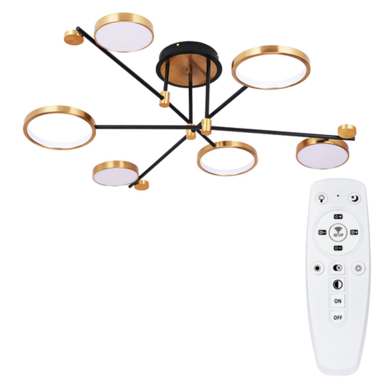 Дополнительная картинка Потолочный светильник Arte Lamp HOLLY A1364PL-6PB