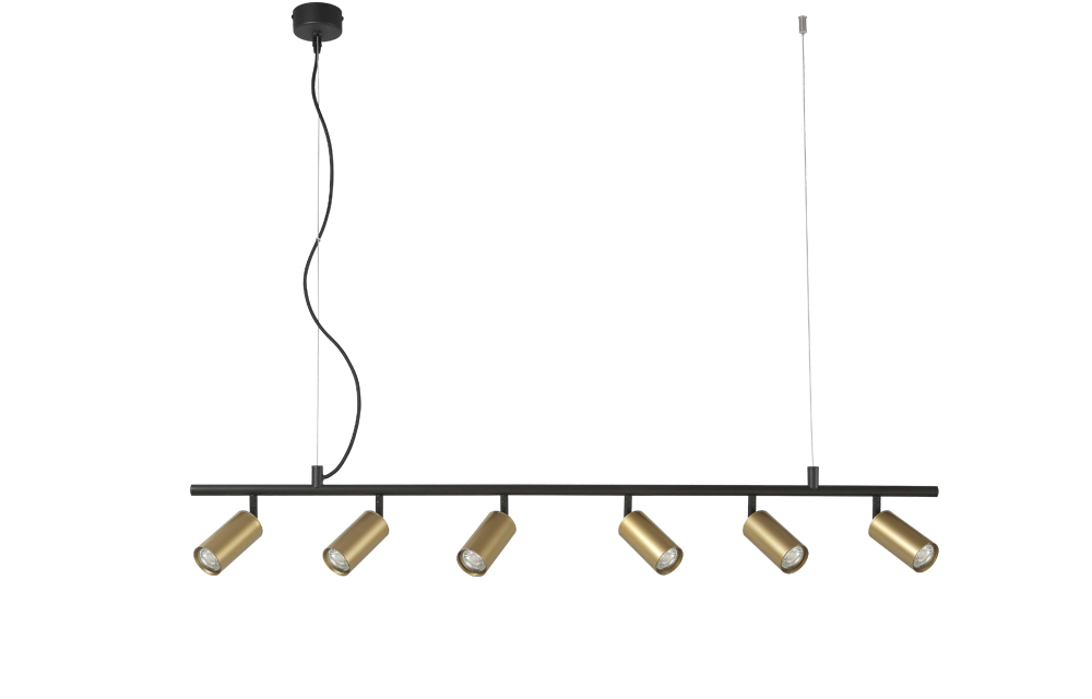 люстры светильник потолочный crystal lux clt 015c6 l1200 bl-go crystal lux 1400/236, доставка по Казахстану 