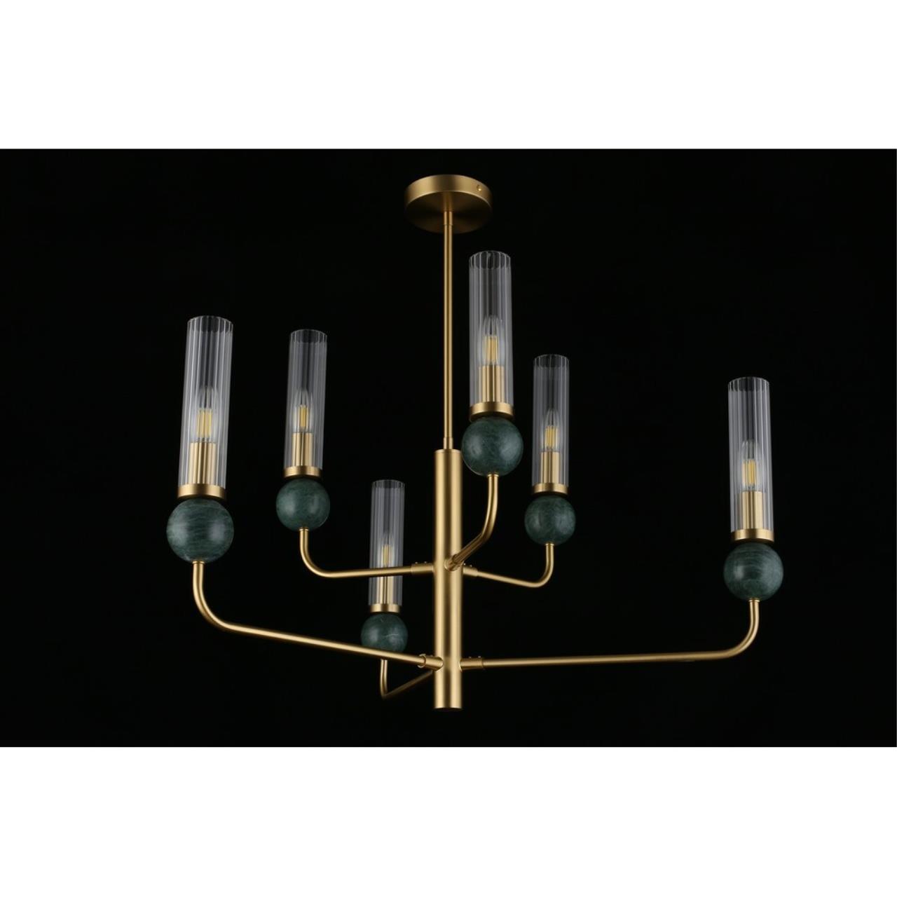 Картинка APL.337.07.06 Люстра потолочная Aployt Izidora