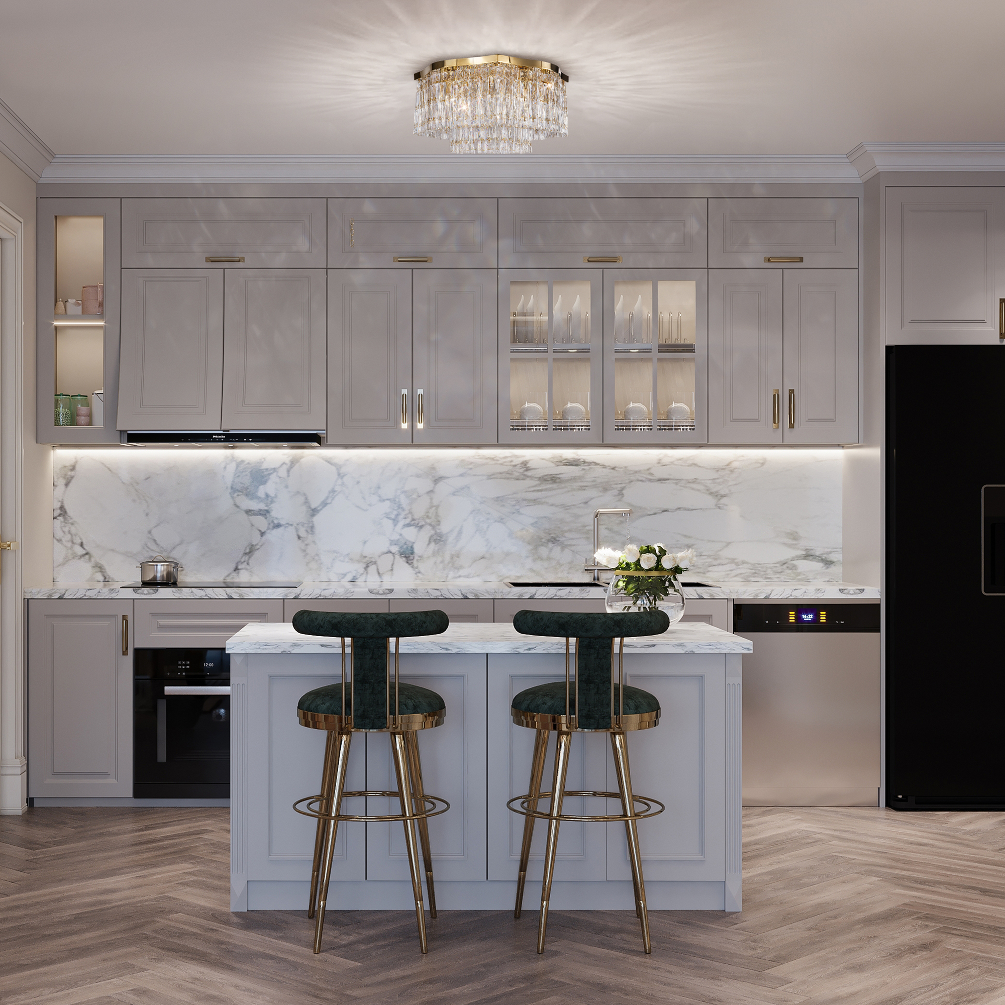 Дополнительная картинка Потолочный светильник Maytoni DIA005CL-06G