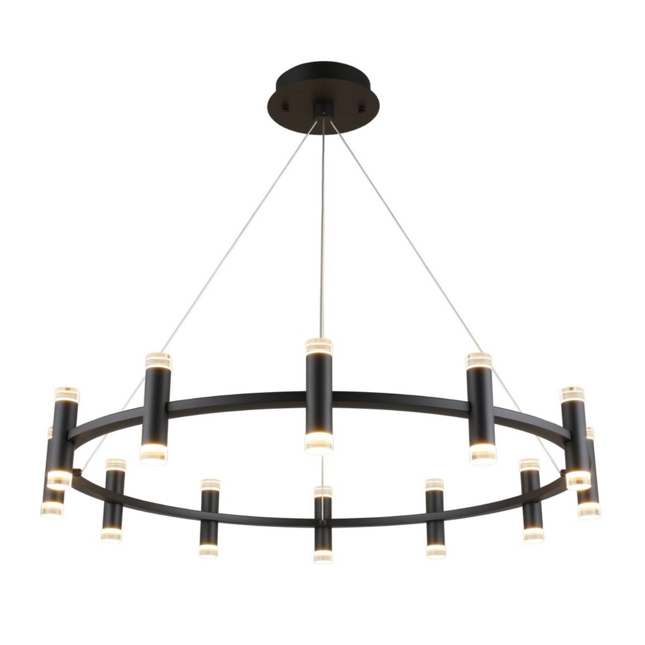 Картинка Подвесная светодионая люстра Aployt Klarcia APL.037.03.120