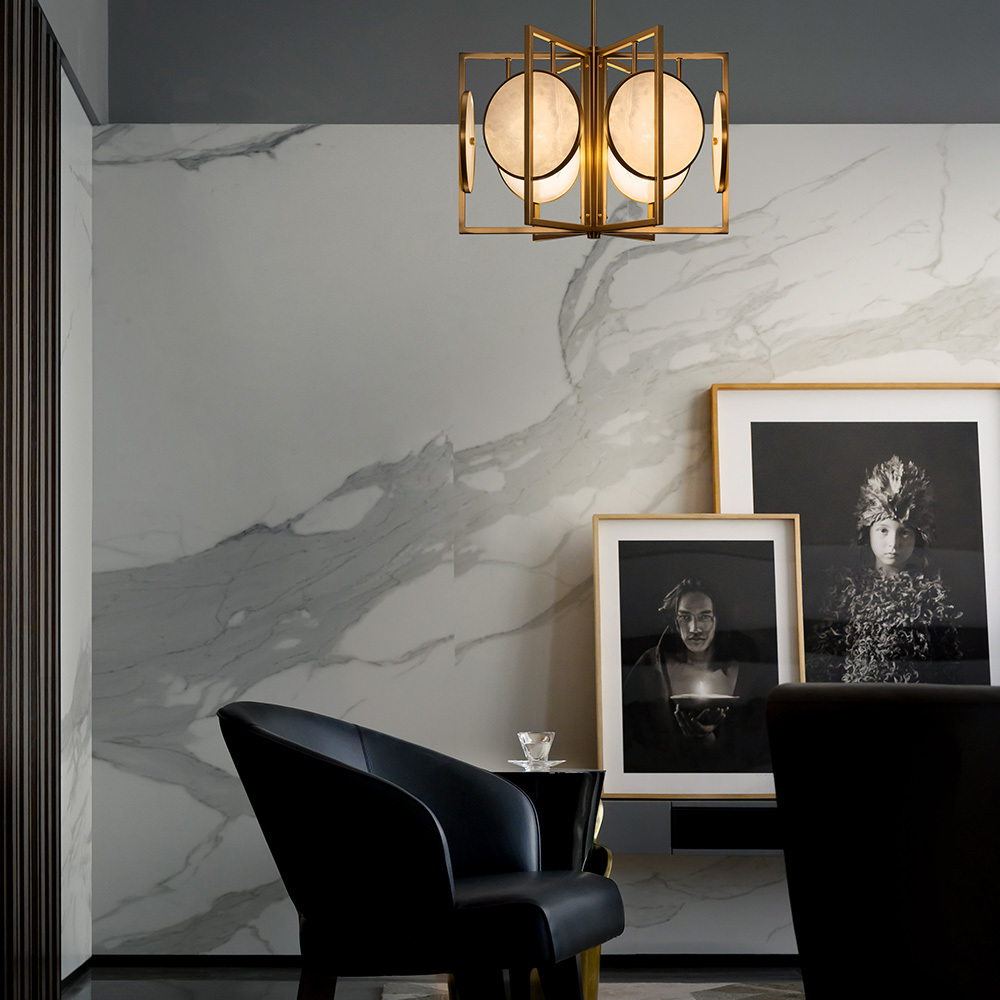 Дополнительная картинка Подвесной светильник Maytoni MOD099PL-06G