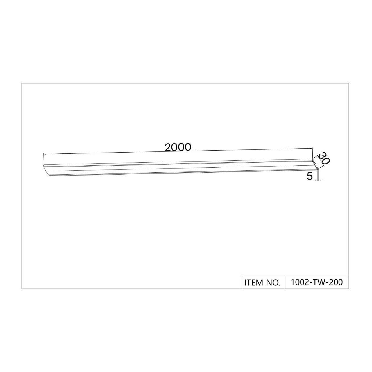 Дополнительная картинка Шинопровод Unika 1002-TW-200