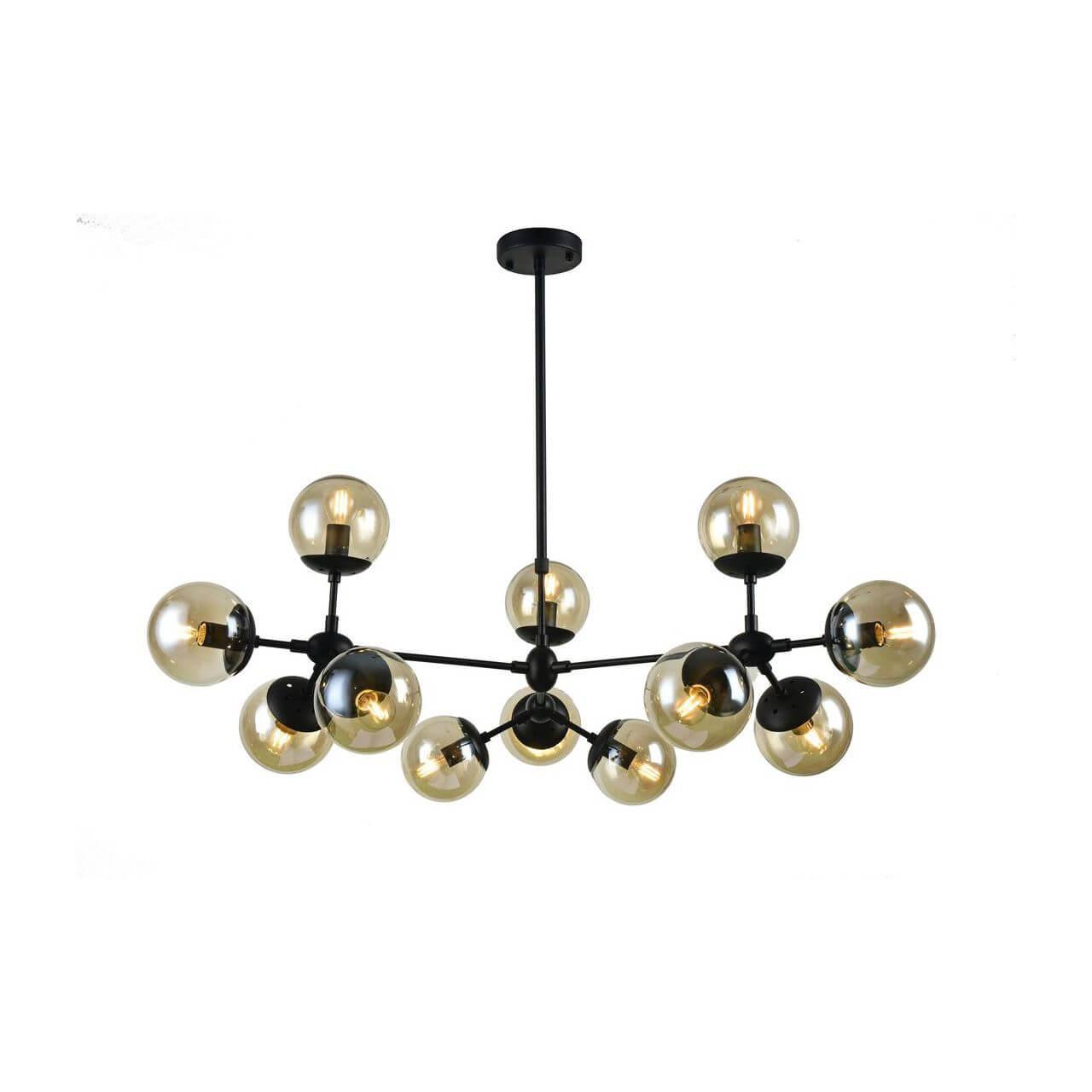 подвесная люстра arte lamp bolla a1664sp-12bk, доставка по Казахстану 