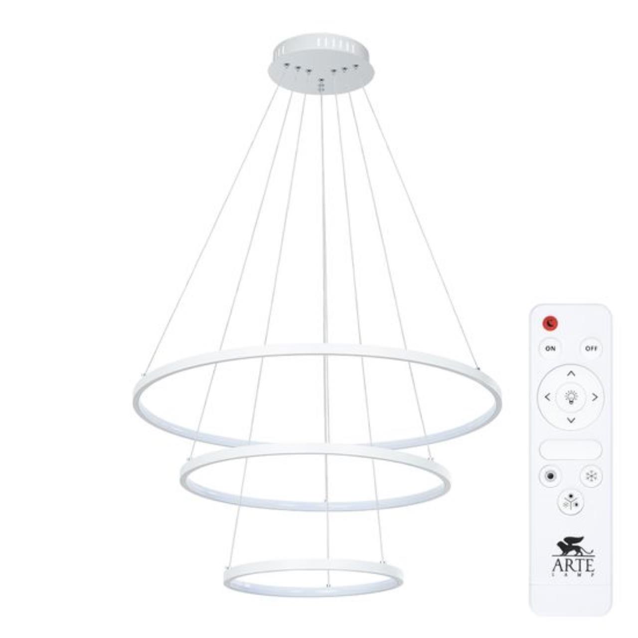 Дополнительная картинка Подвесной светильник Arte Lamp FRODO A2197SP-3WH