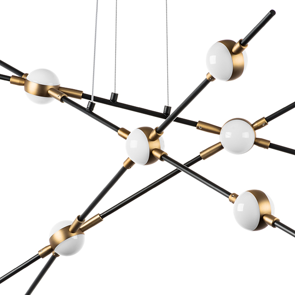 Картинка Подвесная светодиодная люстра Lightstar Bergamo 745247