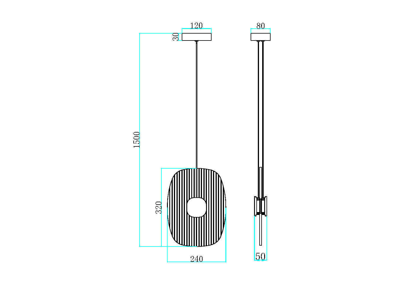 Картинка Подвесной светильник Maytoni MOD152PL-L1BK