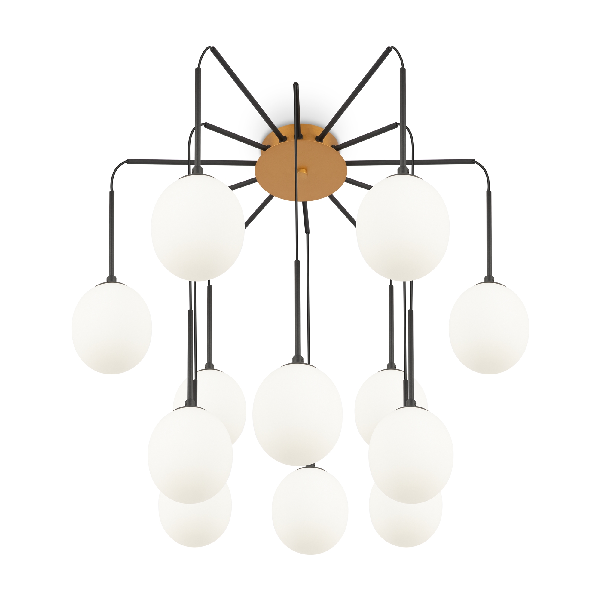 Дополнительная картинка Подвесной светильник Maytoni MOD176PL-12G