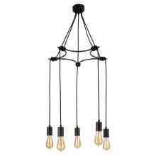 люстры подвесная люстра lussole loft cranbrook lsp-8256, доставка по Казахстану 