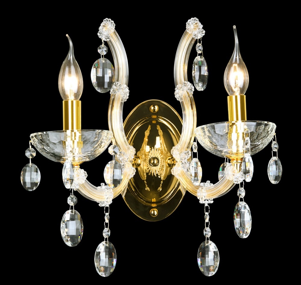 Картинка Бра Crystal Lux HOLLYWOOD AP2 GOLD Crystal Lux 2011/402