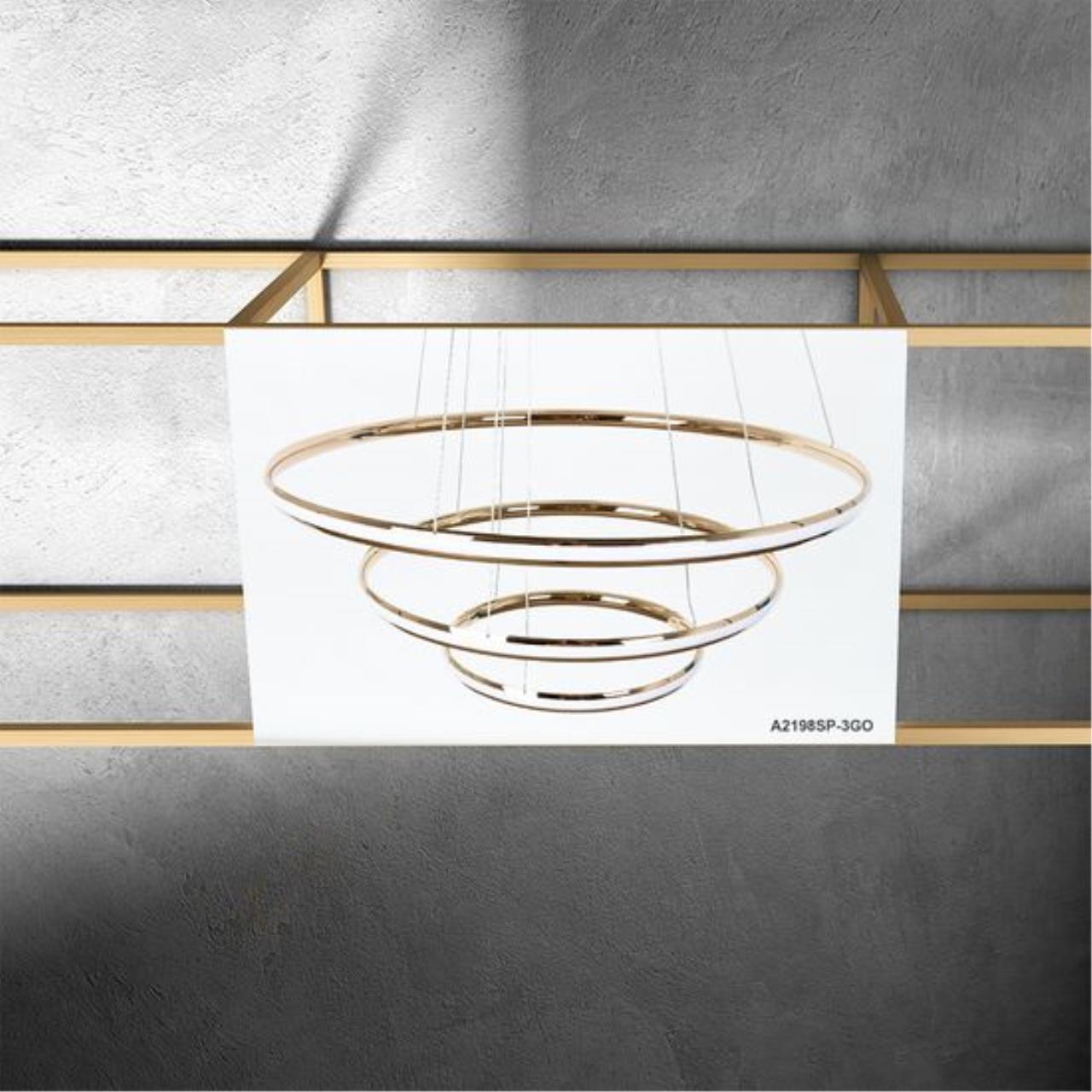 Картинка Подвесной светильник Arte Lamp MERIDIANA A2198SP-3GO