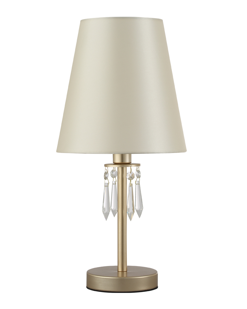 Картинка Настольная лампа Crystal Lux RENATA LG1 GOLD Crystal Lux 3591/501
