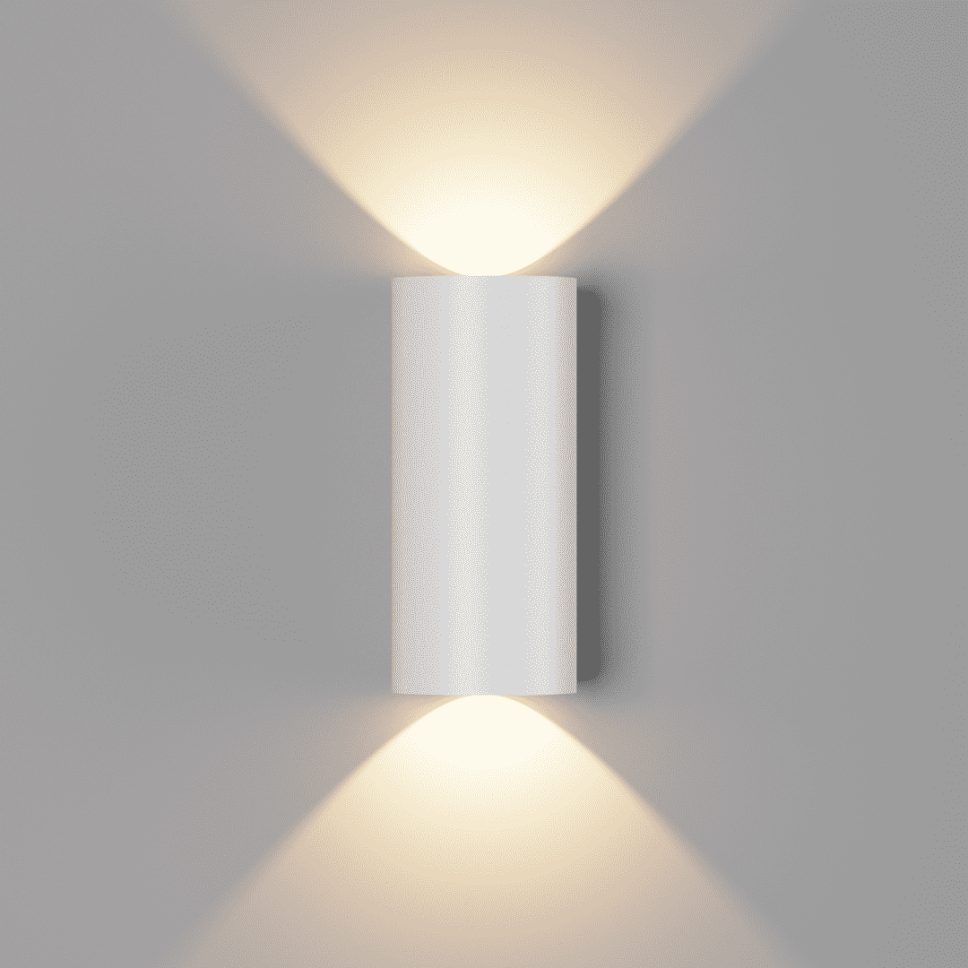 Настенный светильник ZIMA-2, бел, 12Вт, 3000K, IP54, LWA0148B-WH-WW