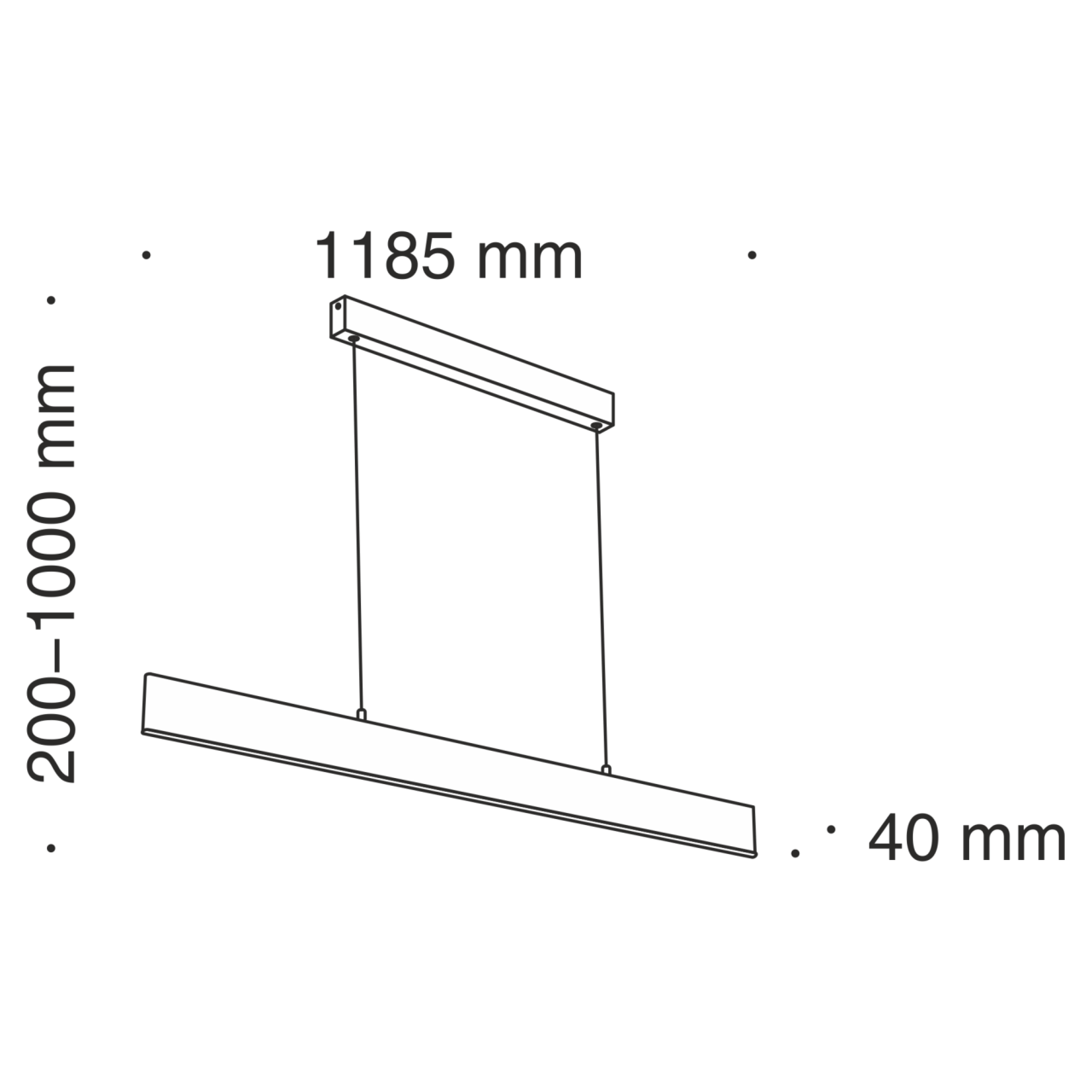 Дополнительная картинка Подвесной светодиодный светильник Maytoni Step P010PL-L30B