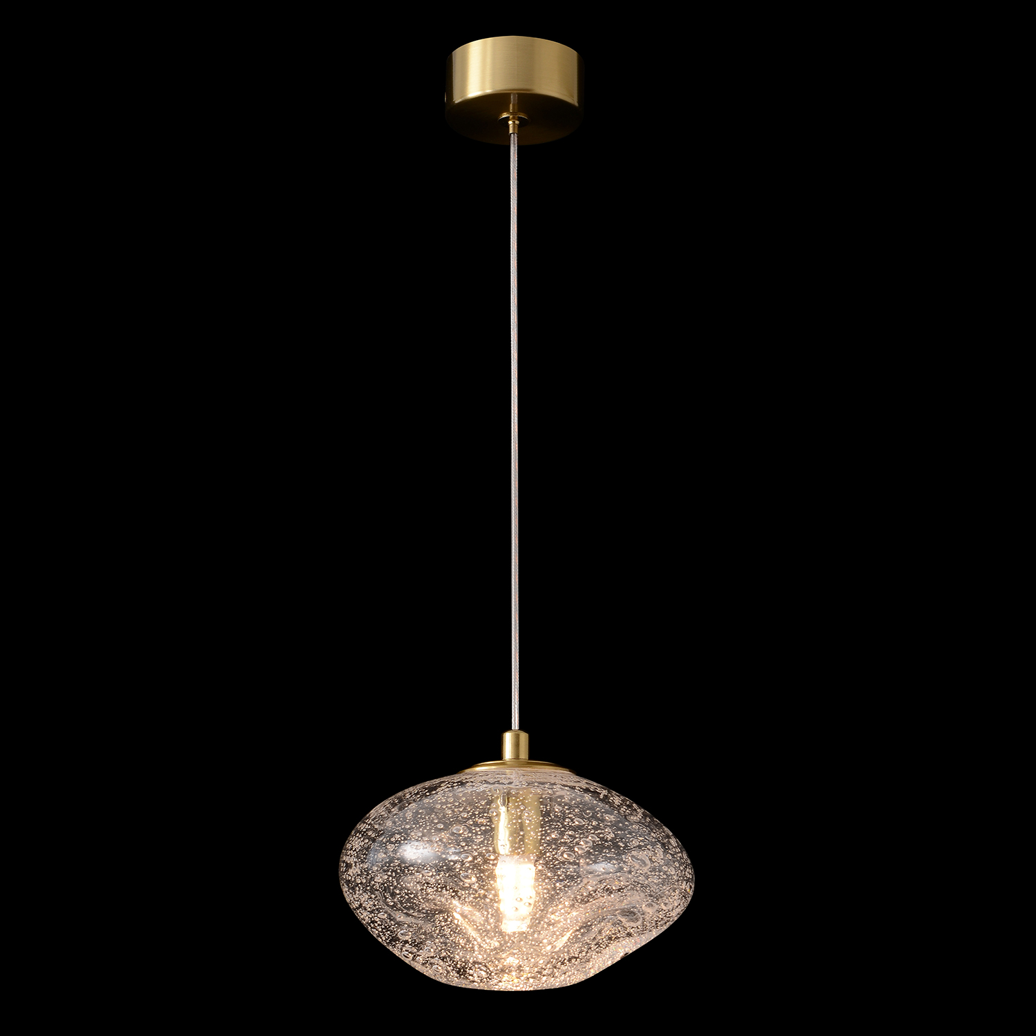 светильник подвесной crystal lux formless sp1 transparent 4120/201, доставка по Казахстану 