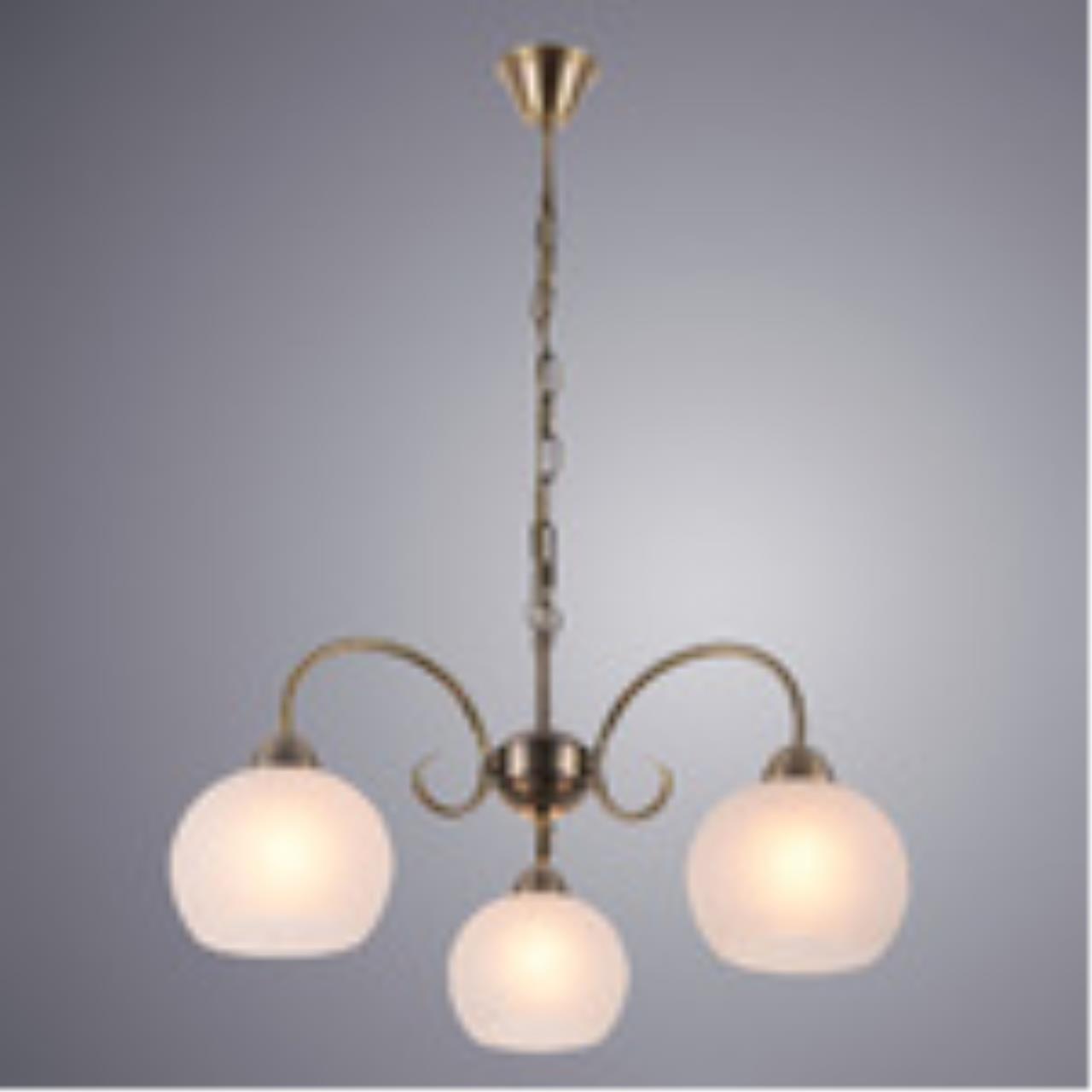 Дополнительная картинка Подвесная люстра Arte Lamp A9317LM-3AB