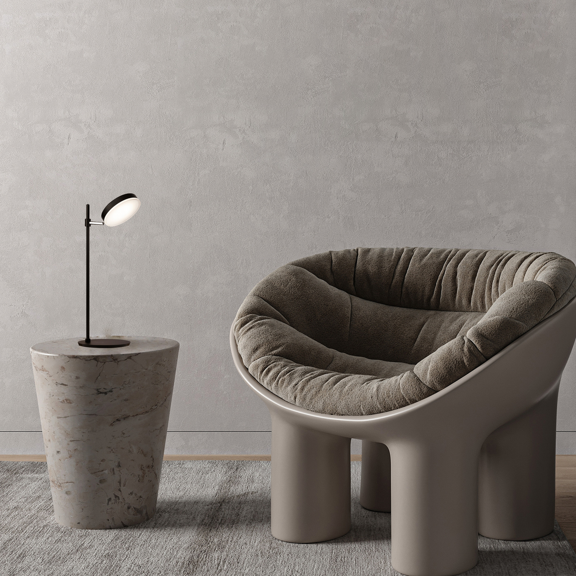 Картинка Настольная лампа Maytoni Fad MOD070TL-L8B3K