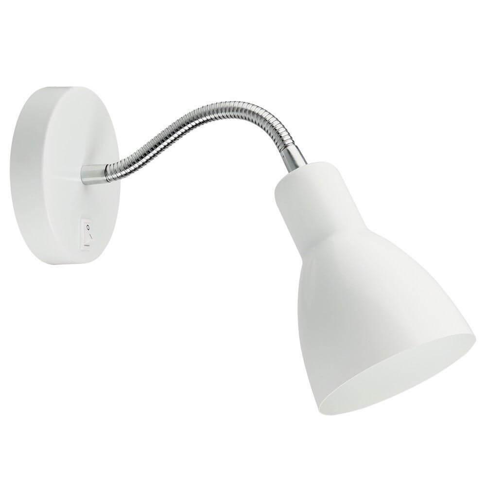 С 1 плафоном на стену Спот Arte Lamp Dorm A1408AP-1WH, доставка по Казахстану 