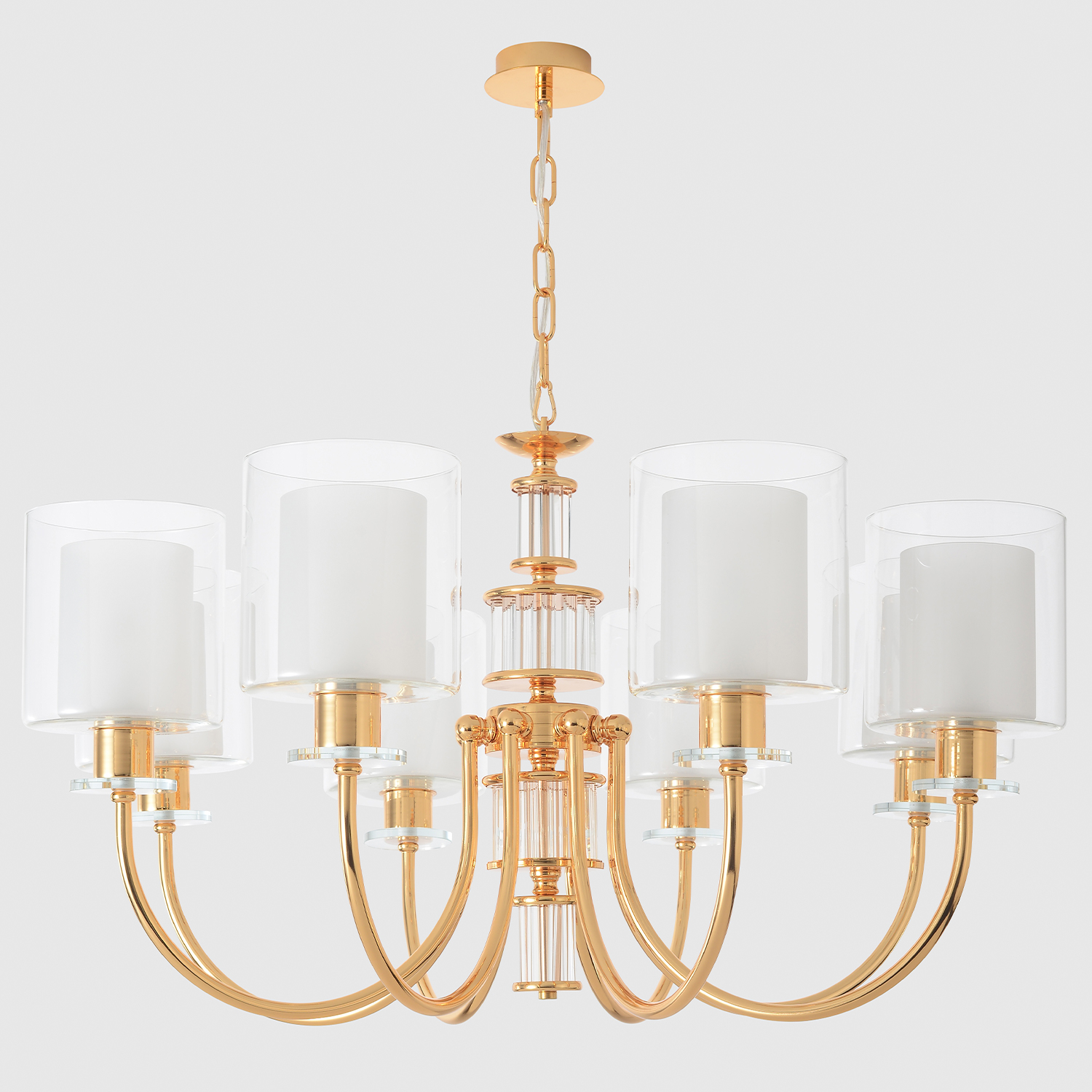 Дополнительная картинка Люстра Crystal Lux ELENA 1621/308