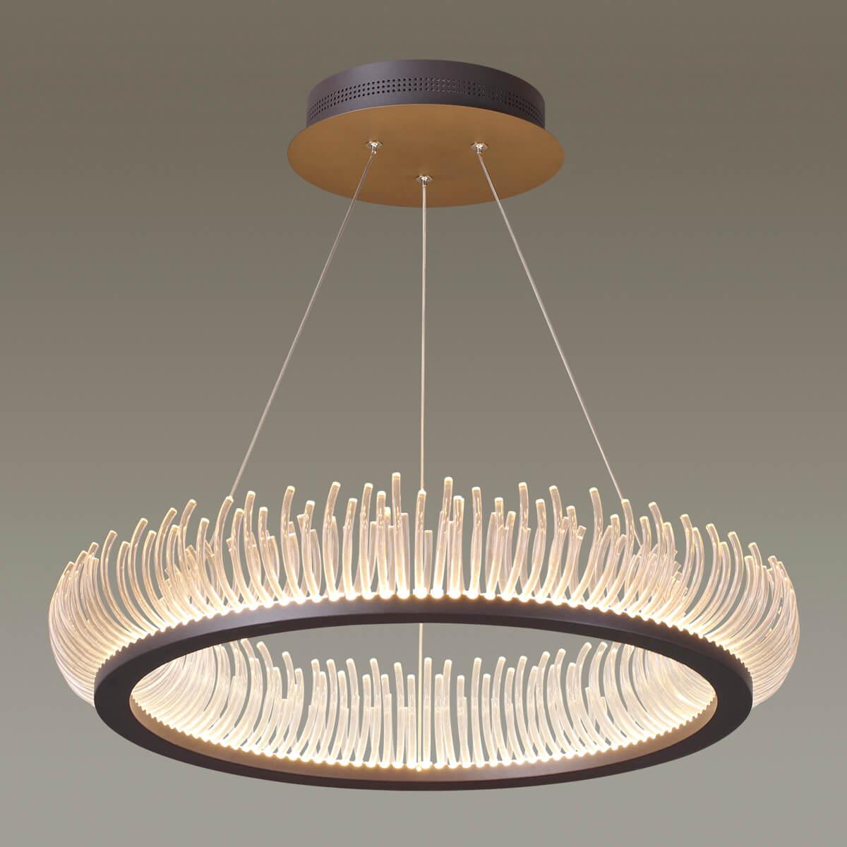 Картинка Подвесной светодиодный светильник Odeon Light Fire Ring 3863/61L