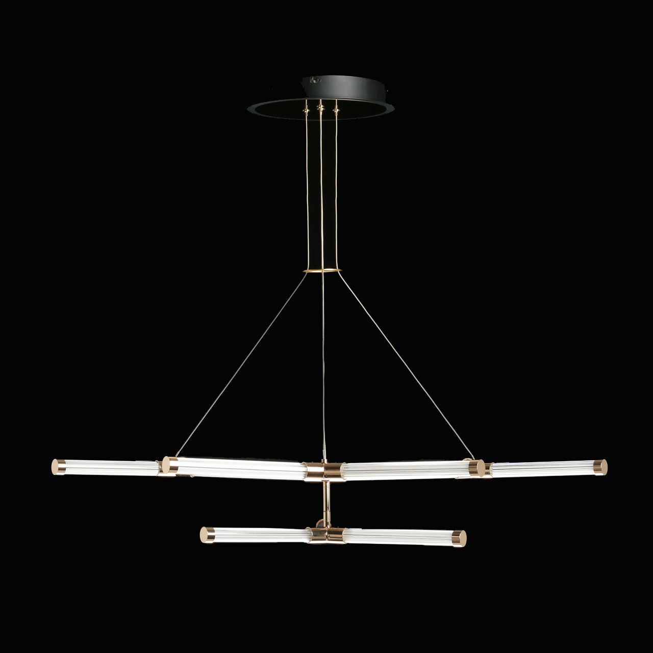 Дополнительная картинка Люстра RegenBogen Платлинг 661018501