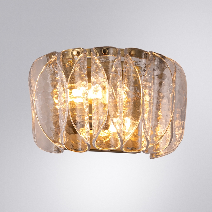 Картинка Настенный светильник Arte Lamp EVELYN A4073AP-2PB