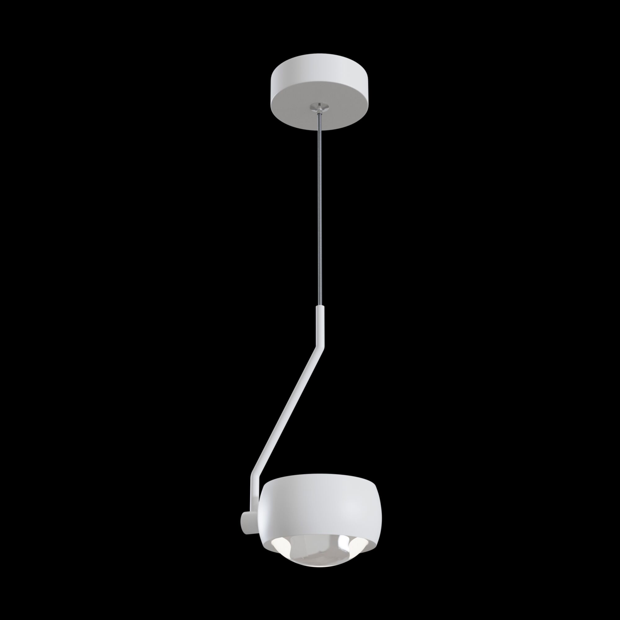 Дополнительная картинка Подвесной светодиодный светильник Maytoni Lens MOD072PL-L8W3K