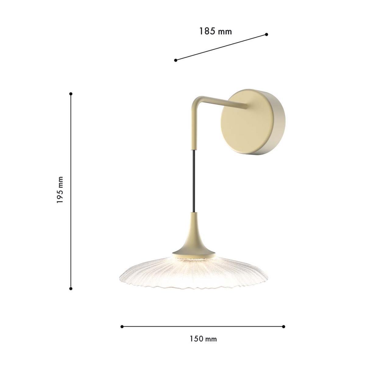 Дополнительная картинка 4657-1W Настенный светильник Wilet Favourite