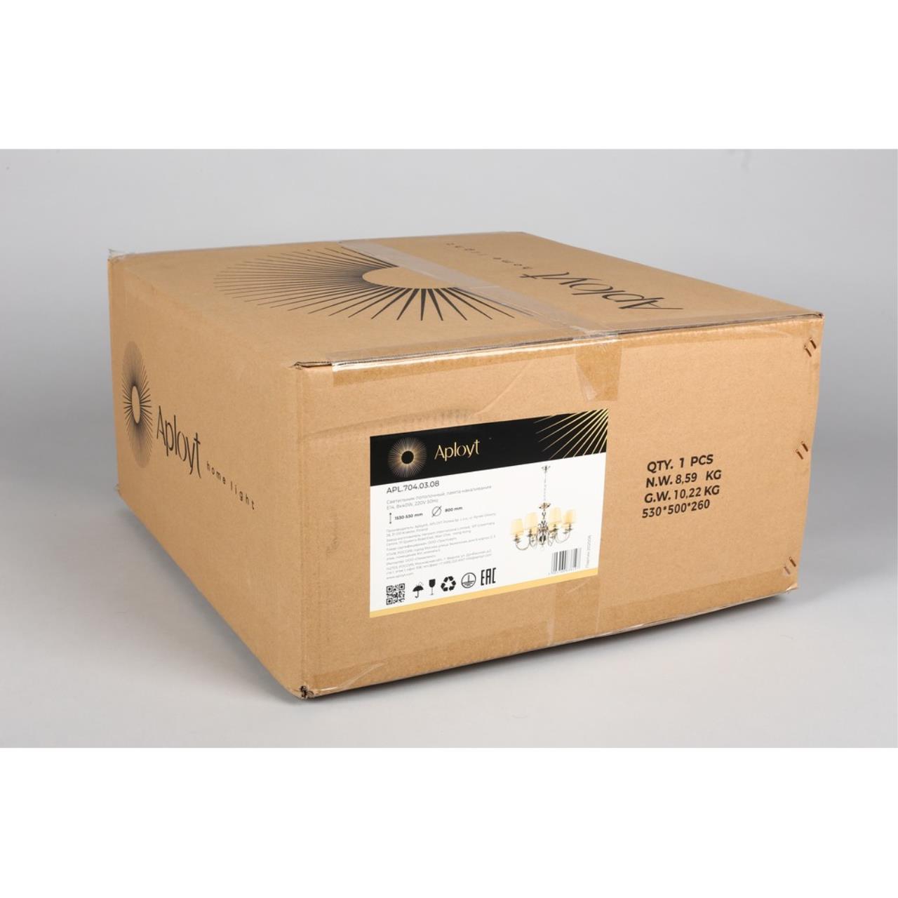 Картинка Подвесная люстра Aployt Gaell APL.704.03.08