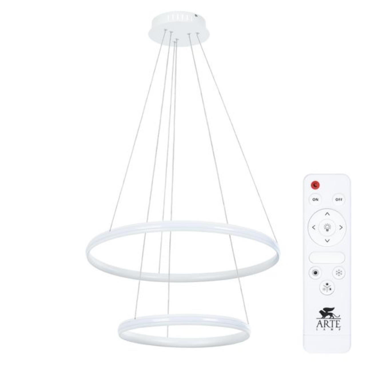 Дополнительная картинка Подвесной светильник Arte Lamp MERIDIANA A2198SP-2WH
