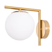 С 1 плафоном на стену Бра Arte Lamp Bolla-Unica A1924AP-1AB, доставка по Казахстану 
