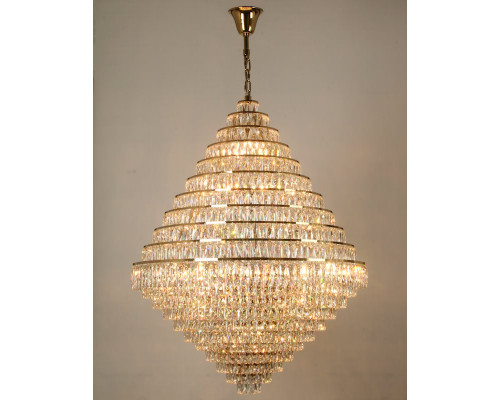 Картинка NEWPORT 10120 10125+43/C gold Подвесная люстра