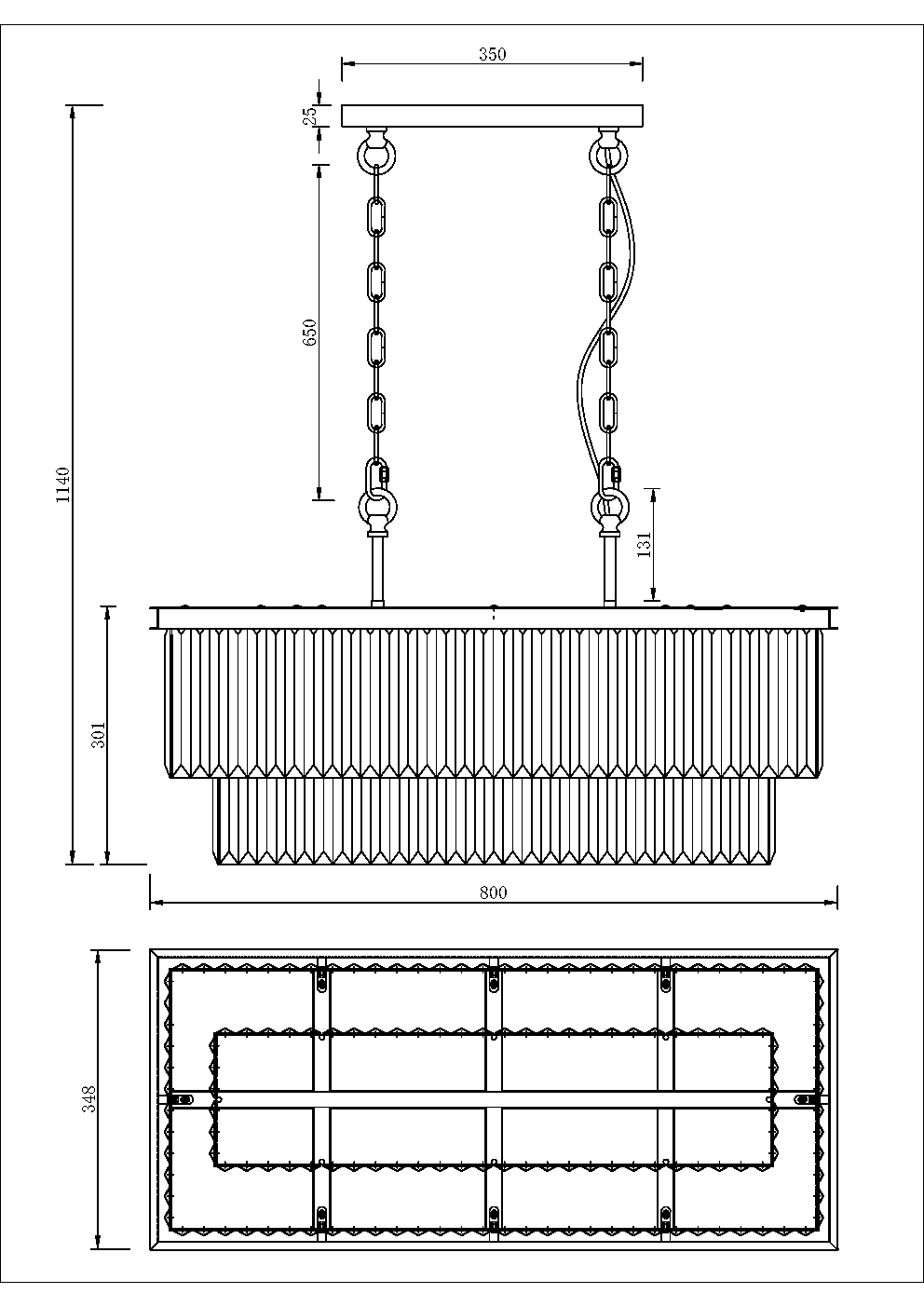 Дополнительная картинка Подвесная люстра Maytoni MOD085PL-08G