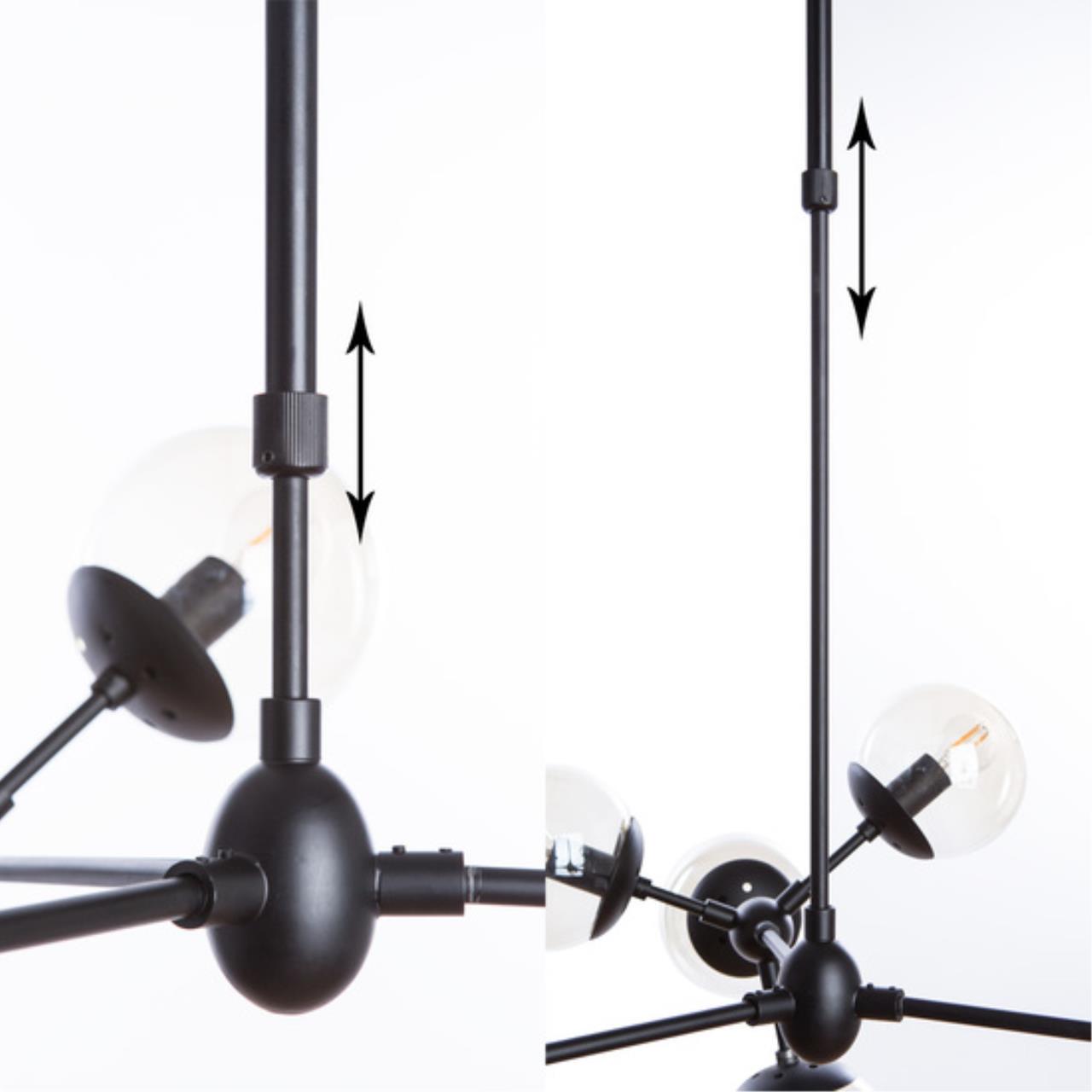 Подвесная люстра Arte Lamp BOLLA A1664SP-12BK — фото 39