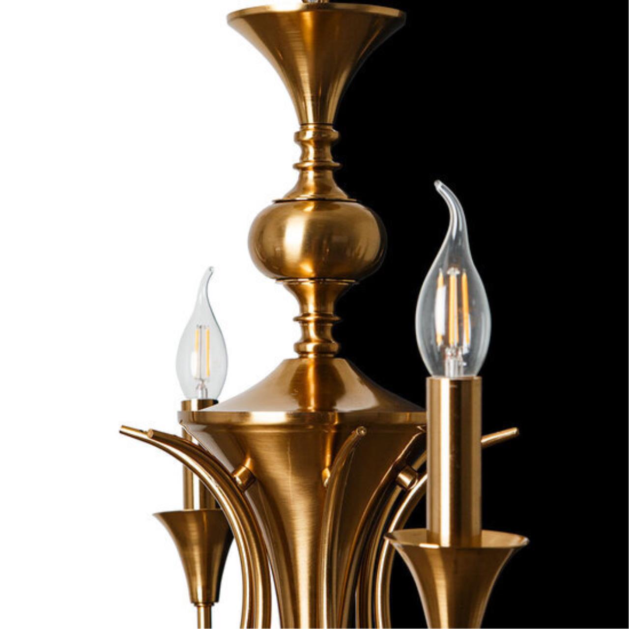 Дополнительная картинка Подвесная люстра Arte Lamp COLLINETTA A4094LM-6PB