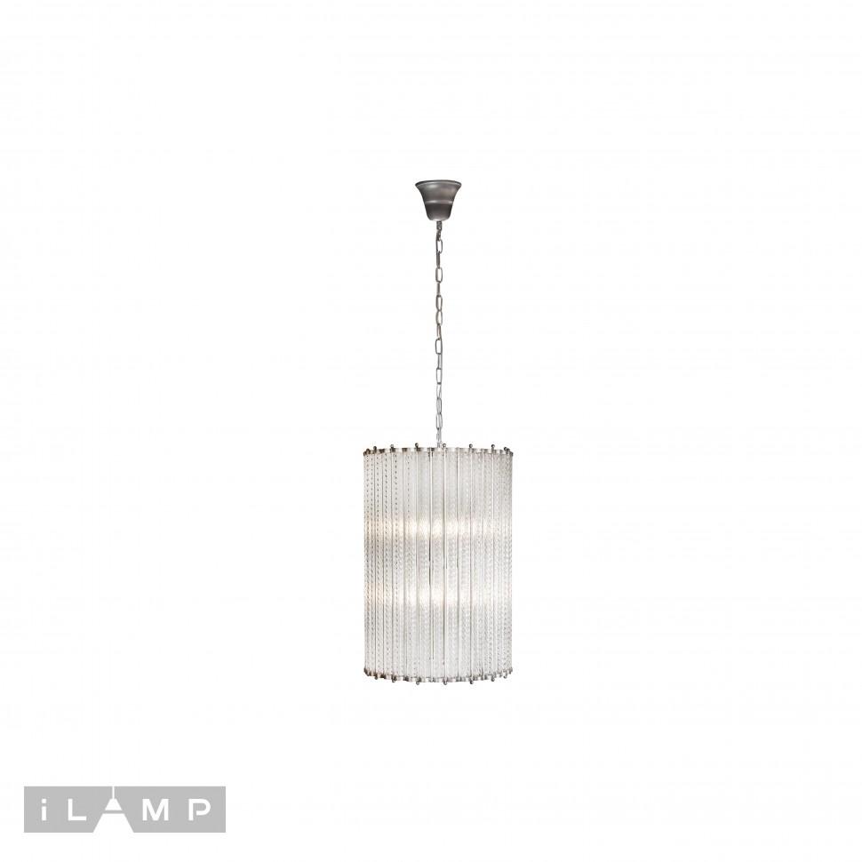 Дополнительная картинка Подвесная люстра iLamp Manhattan MD0266-6 Silver