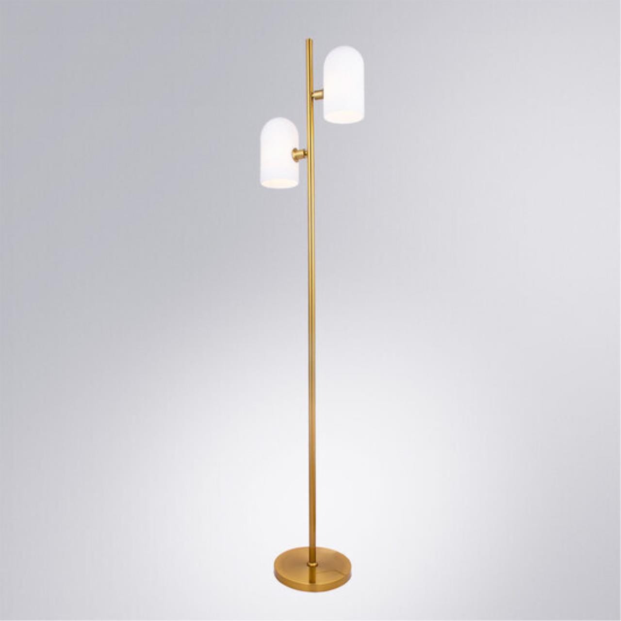 Картинка Торшер Arte Lamp CASSEL A5454PN-2PB