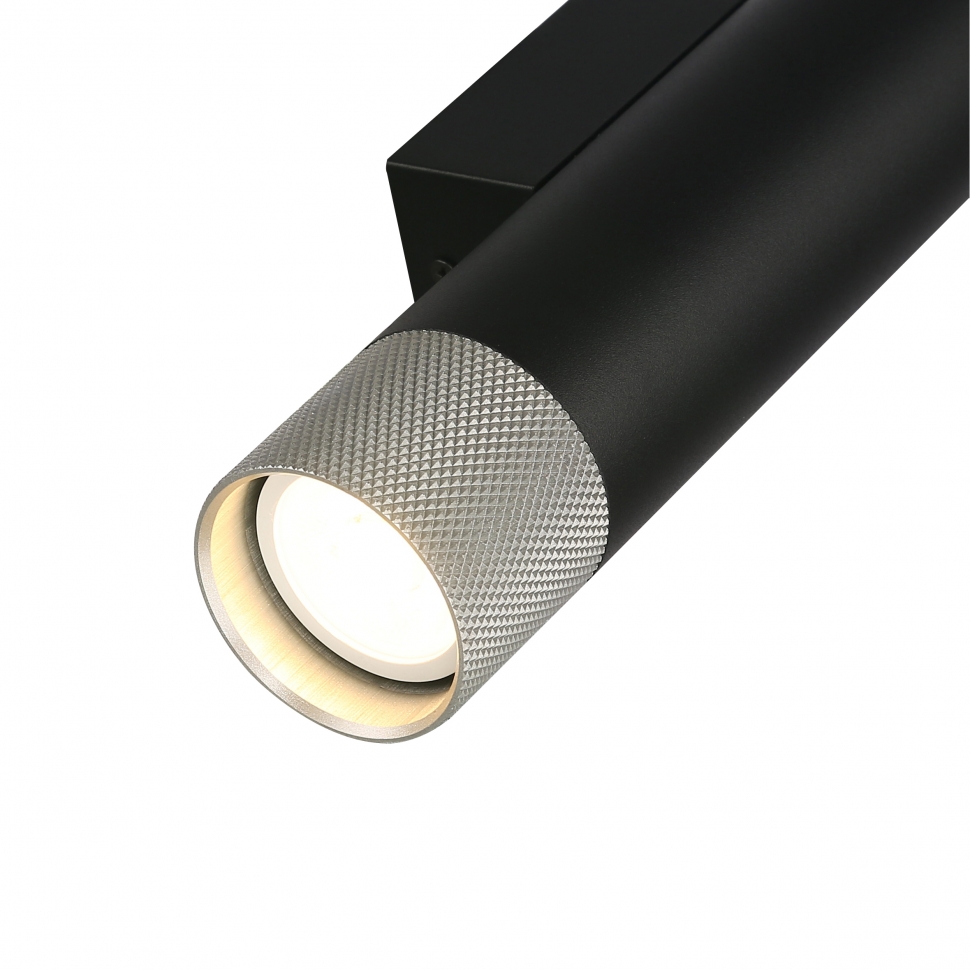 Картинка Светильник настенный iLedex Delta iLedex 2365-2 BK+SL