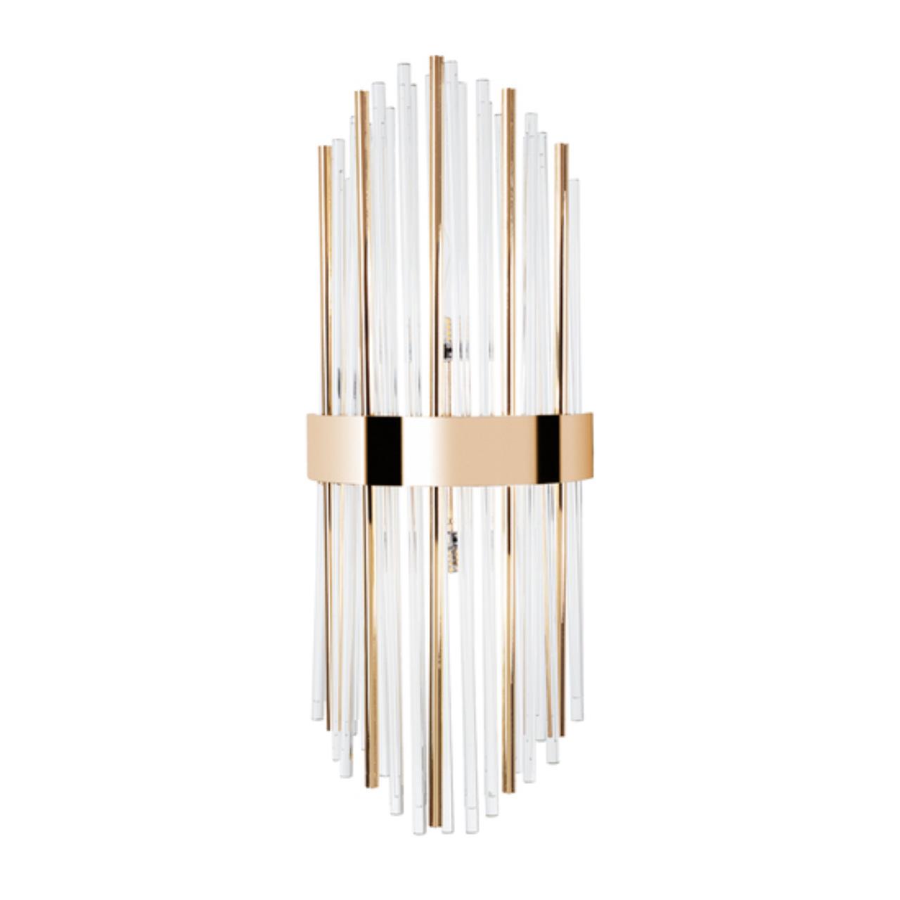 Дополнительная картинка Настенный светильник Arte Lamp ACAPULCO A1007AP-2GO