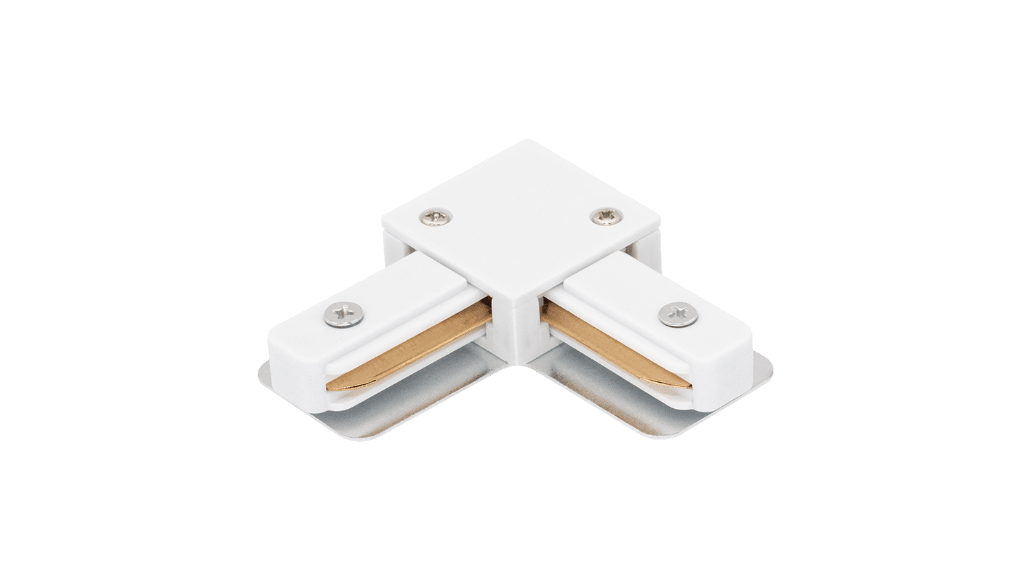 Дополнительная картинка L коннектор для трековых систем, белый
