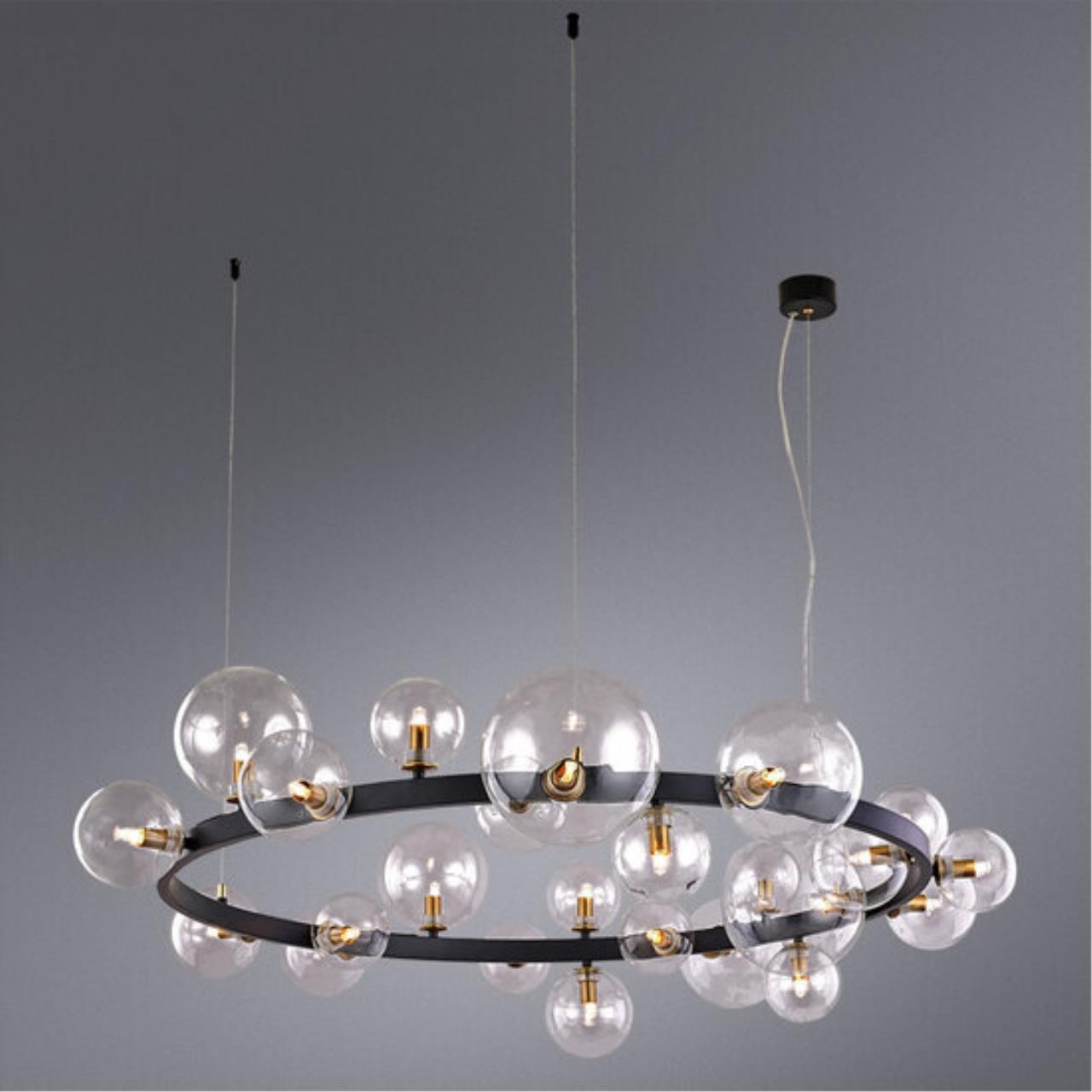 Картинка Подвесной светильник Arte Lamp Vincent A7790SP-24BK
