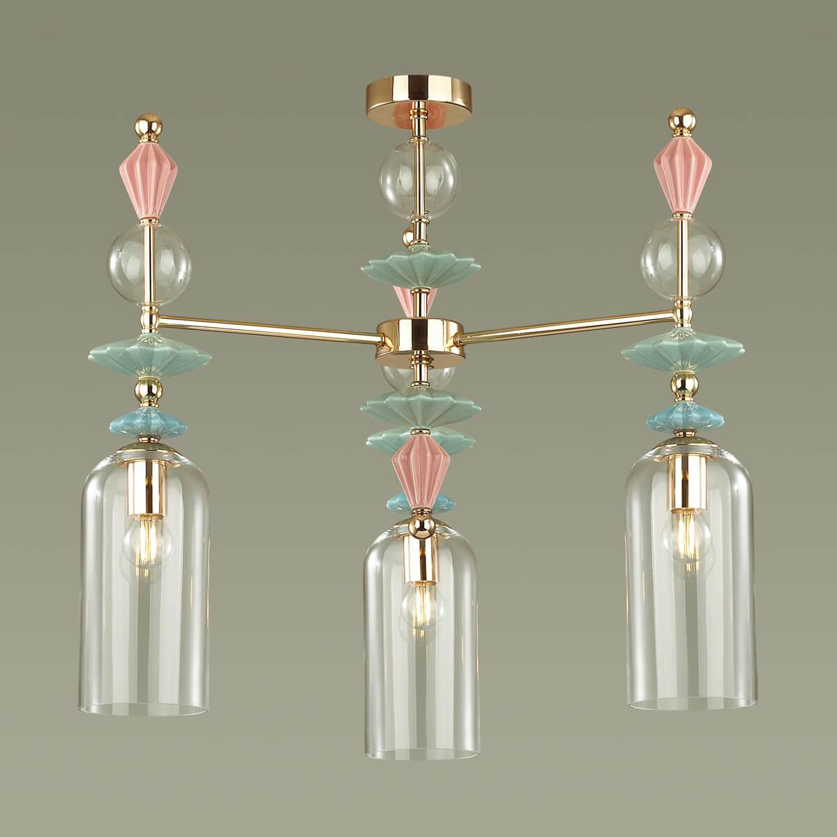 Дополнительная картинка Подвесная люстра Odeon Light Classic Bizet 4855/3C