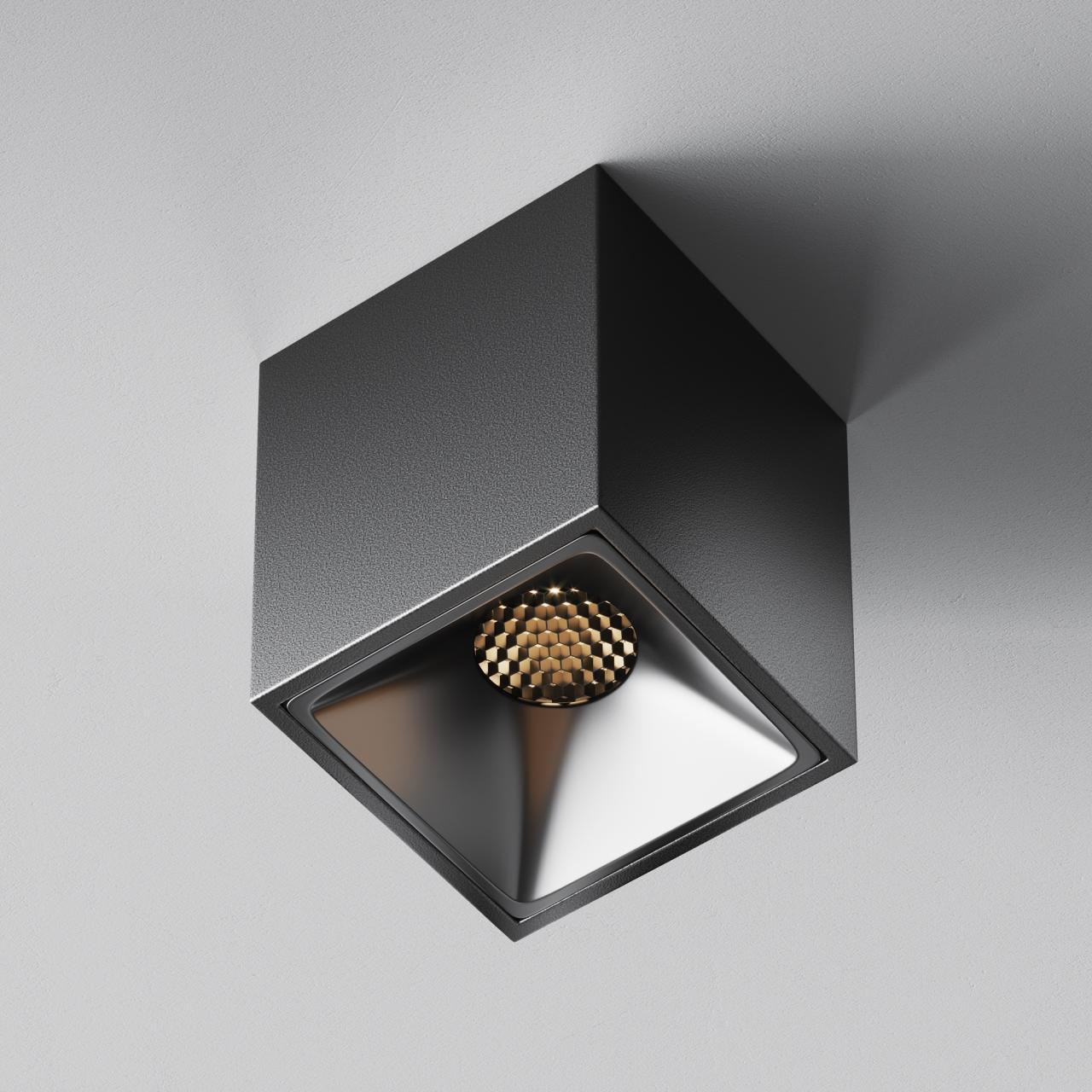 Дополнительная картинка Потолочный светильник Technical C065CL-8W3K-SQ-B