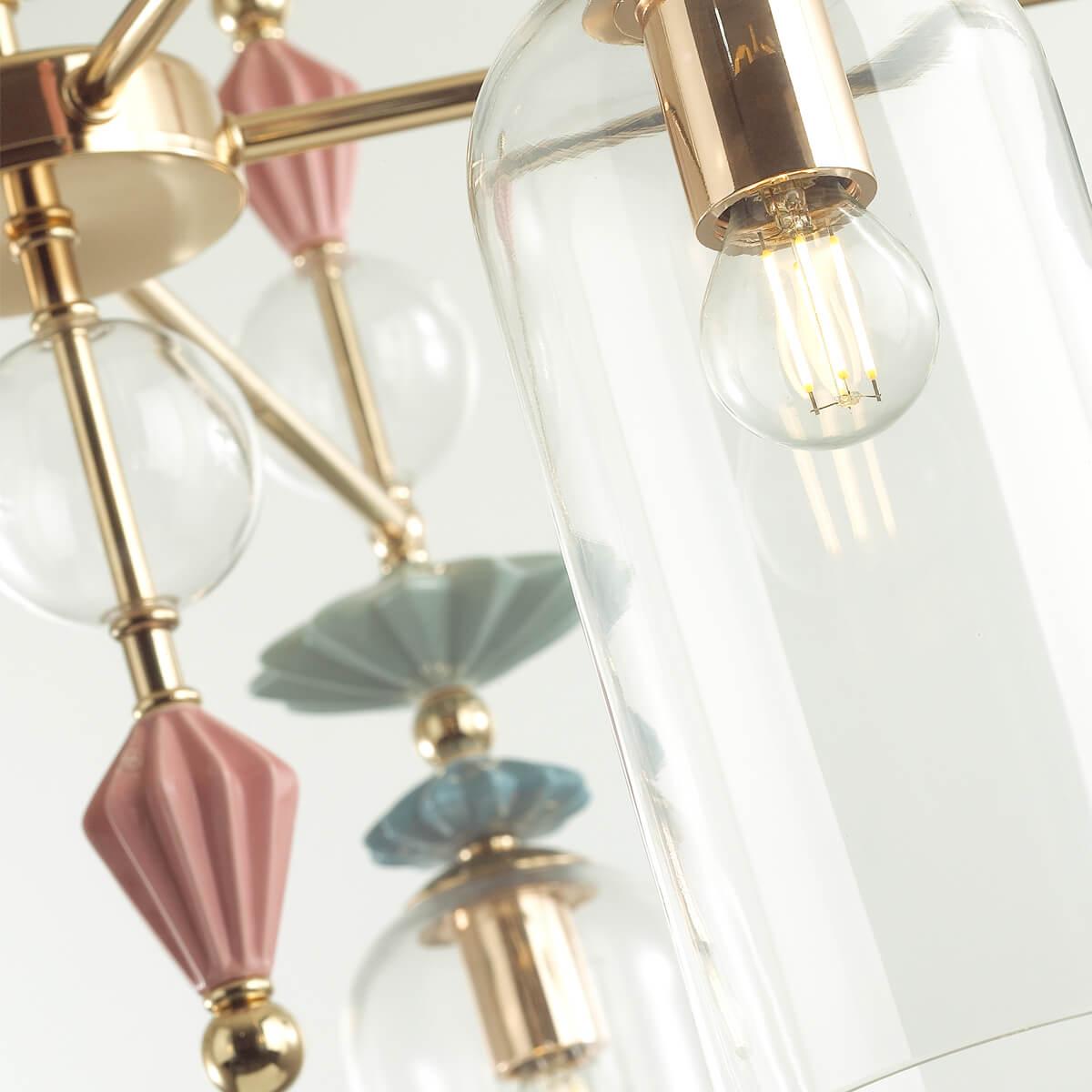 Дополнительная картинка Подвесная люстра Odeon Light Classic Bizet 4855/3C